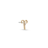 14kt Gold Threadless - Aries