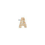 14kt Gold Threadless - Jewel A