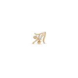 14kt Gold Threadless - Sagittarius