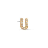 14kt Gold Threadless - Jewel U
