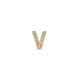 14kt Gold Threadless - Jewel V