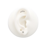 24kt Gold PVD Titanium Threadless Bezel Attachment