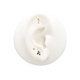 14kt Gold Threadless - Cherries