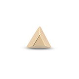14kt Gold Threadless - Monolith