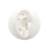 14kt Gold Threadless - Opal