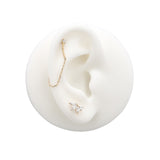 14kt Gold Threadless - Inoa - Right