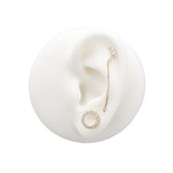 14kt Gold Threadless - Olan