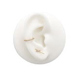 14kt Gold Threadless - Diana Right