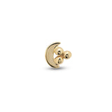 14kt Gold Threadless - Lunar