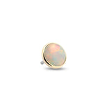 14kt Gold Threadless - Opal