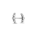 Threadless Nipple 5 Jewel Round Cluster