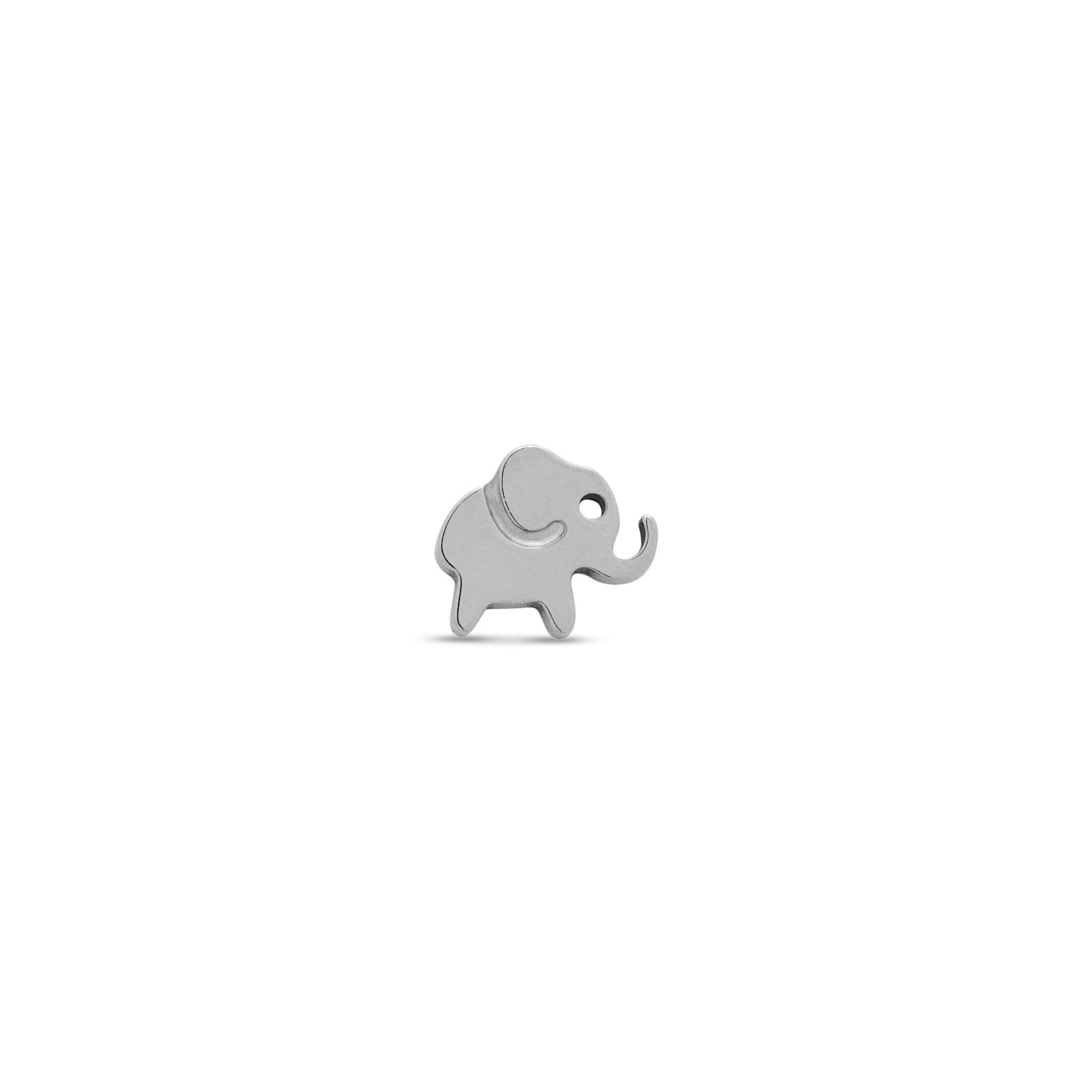 Internally Threaded Elephant Attachment – Trident - Fine Body Jewelry