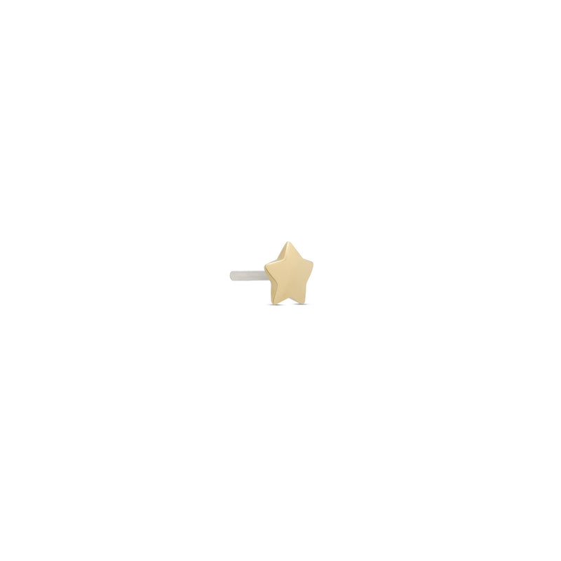 14kt Gold Threadless - Star