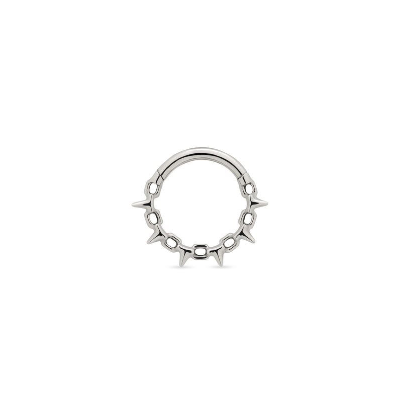 Barbed Wire Hinged Ring