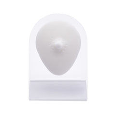 White Silicone Nipple Display