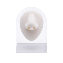 White Silicone Nose Display