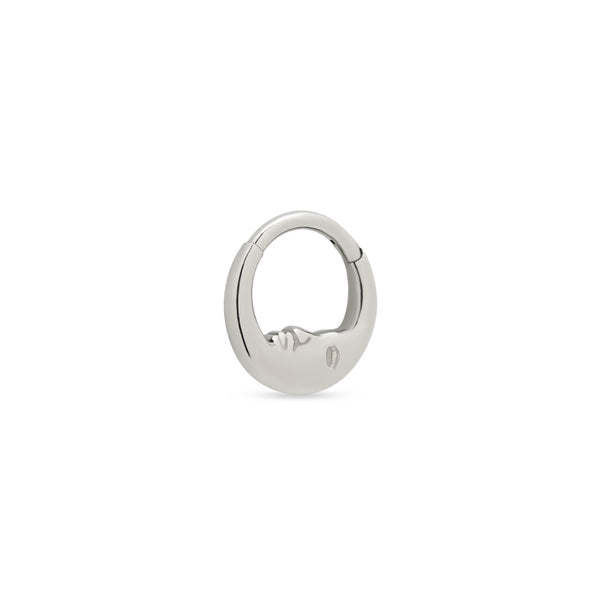 Moon Face Hinged Ring