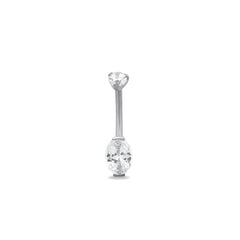 Titanium Internal 2 Prong Mini Navel