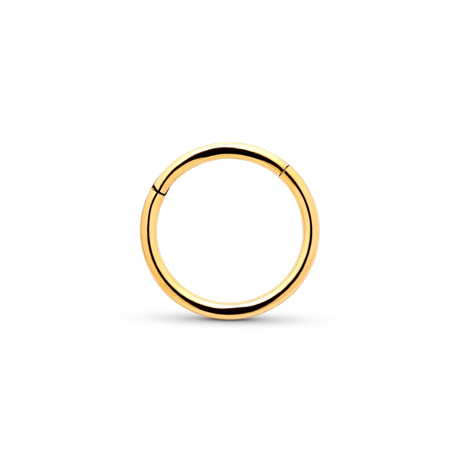 Gold PVD Hinge Rings – Trident - Fine Body Jewelry